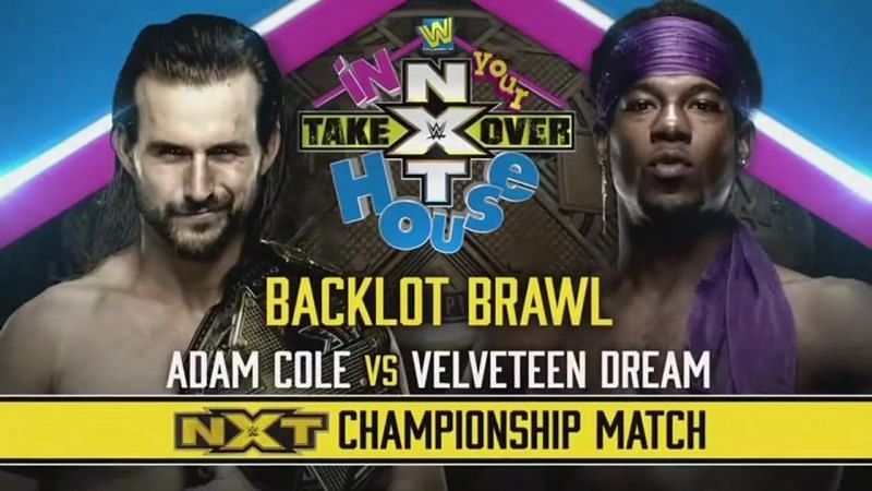 Adam Cole vs. Velveteen Dream